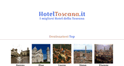 Desktop Screenshot of hoteltoscana.it