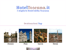 Tablet Screenshot of hoteltoscana.it